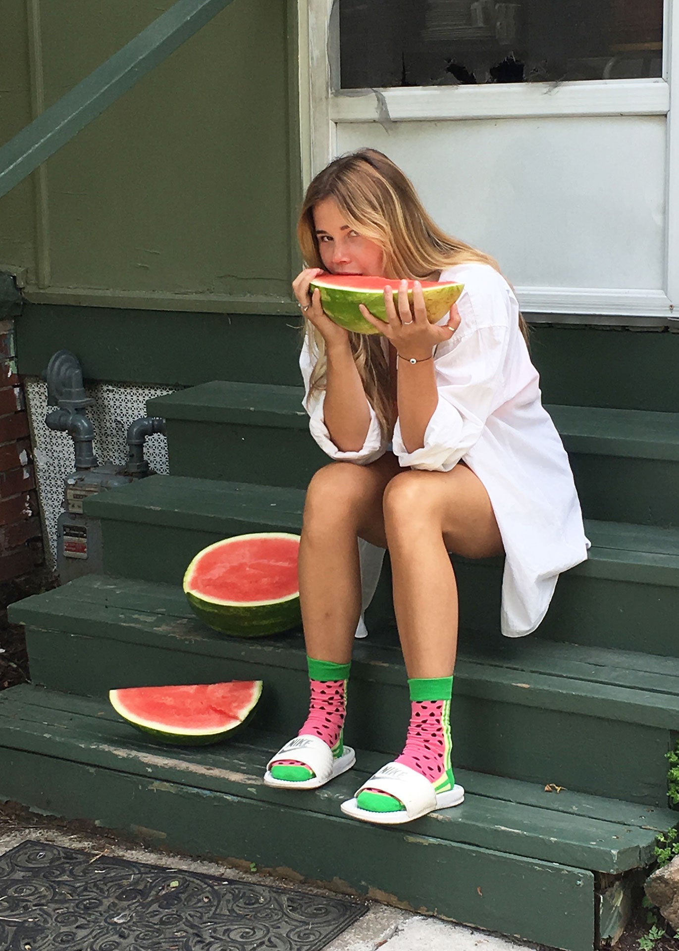 Watermelon socks