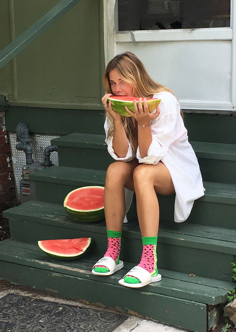 Watermelon socks